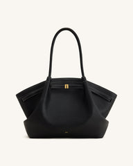 Hana Large Tote Bag - Black
