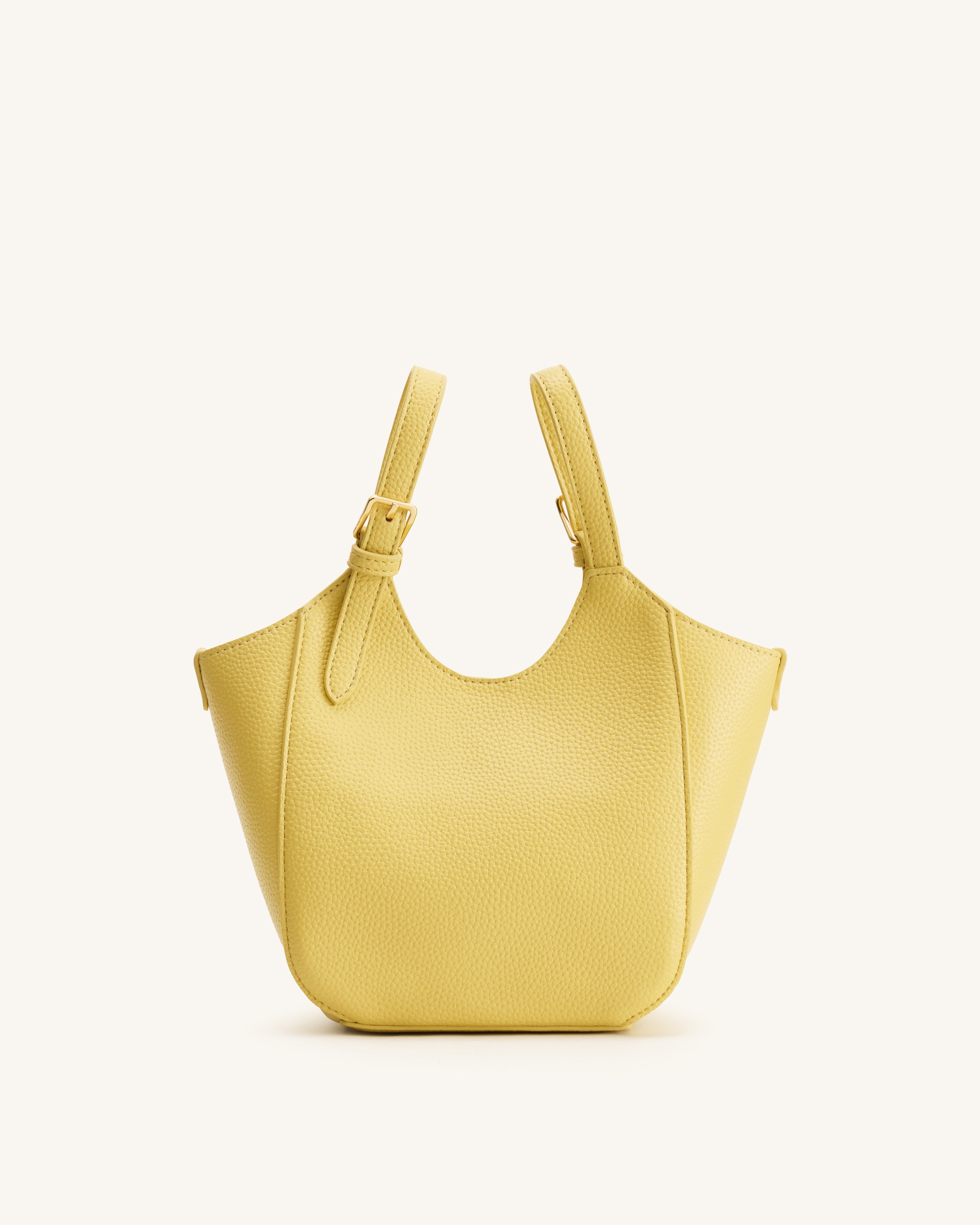 Ines Padlock Tote Bag - Yellow