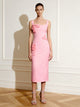 Garden Grace Sheath Dress - Pink